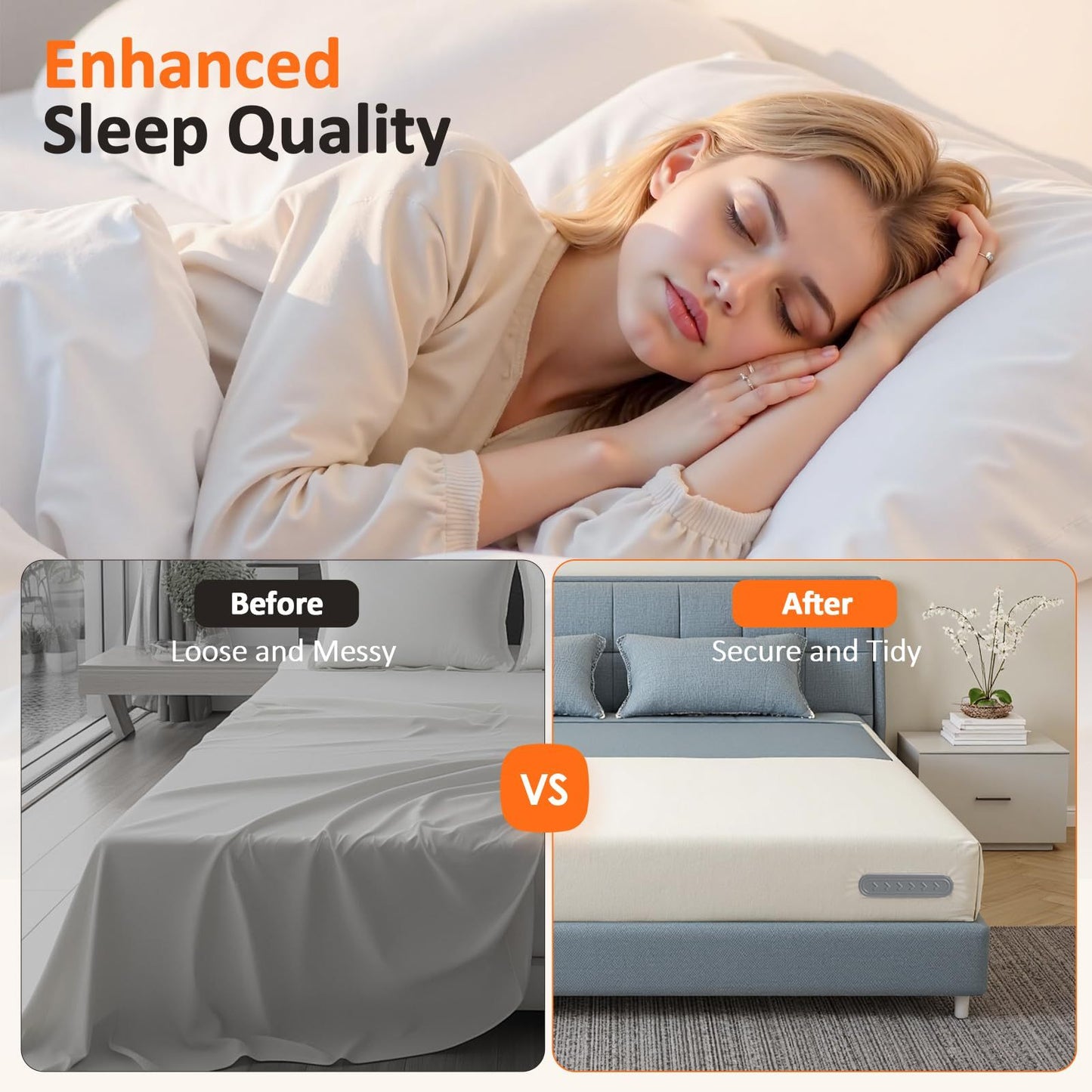 UK Local 4pcs Invisible Sheet Fasteners