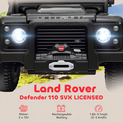 US Local Land Rover Licensed Electric Car for Kids with Remote Control