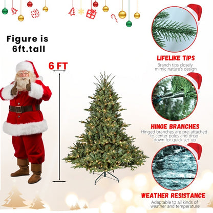 US Local PE, PVC Christmas Tree, Green