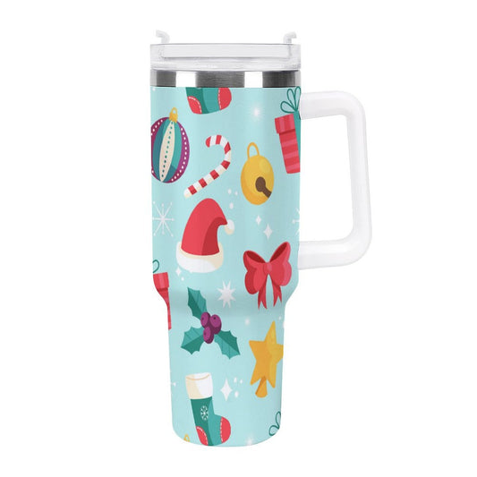 PHDT00166 POD US Local Tumbler 40 oz Large Capacity Car Cup Christmas