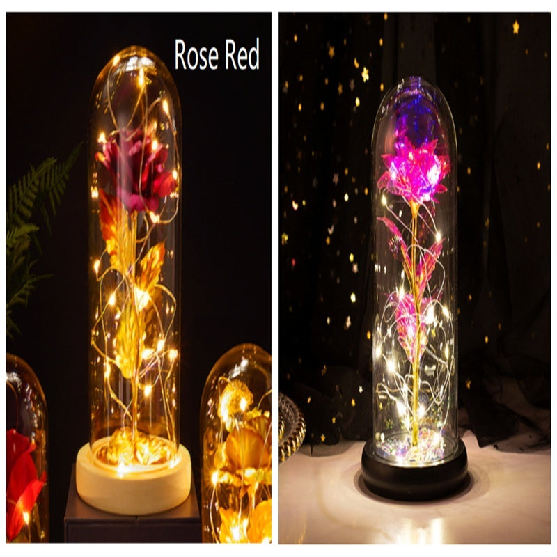 Little Prince Rose Glass Cover