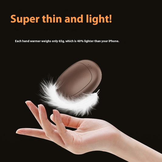 USB Rechargeable Mini Magnetic Split Hand Warmer