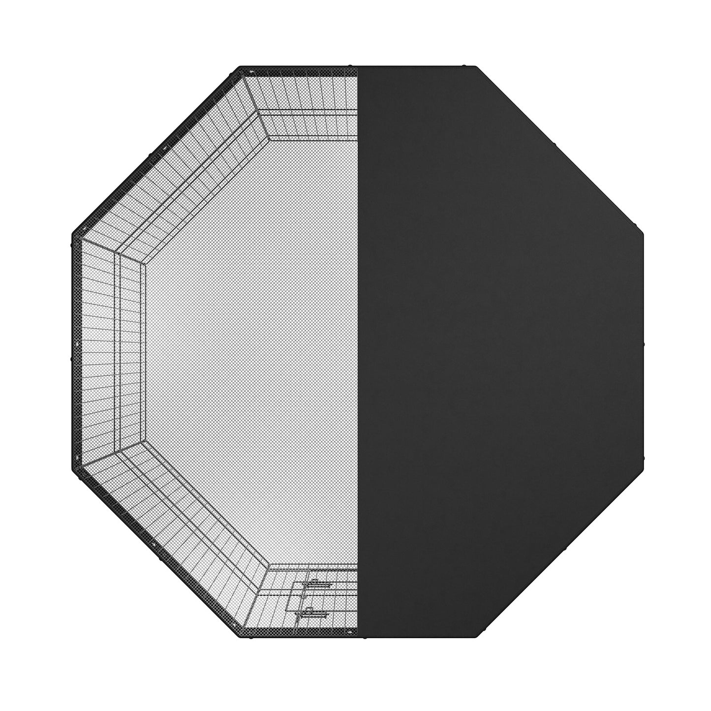 US Local VEVOR Dog Playpen, 8 Panels Foldable Metal Dog Exercise Pen With Top Cover, 24inch H Pet Fence Puppy Crate Kennel With Ground Stakes, Indoor Outdoor Dog Pen For Small Medium Pets, For Camping, Yard