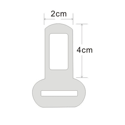 US Local Retractable Dog Safety Belt Car Safety Belt For Pet Dog Supplies Car Safety Buckle