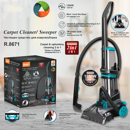 US Local Household Two-in-one Mopping And Washing All-in-one Multi-function Sweeper