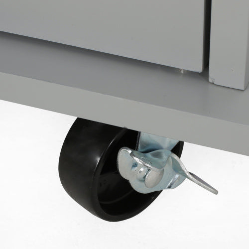 US Local Kitchen Trolley 2 Drawers - 1 Door