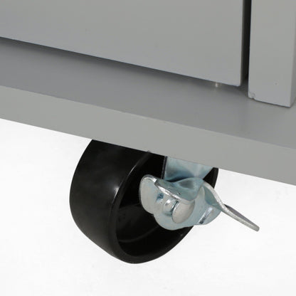 US Local Kitchen Trolley 2 Drawers - 1 Door