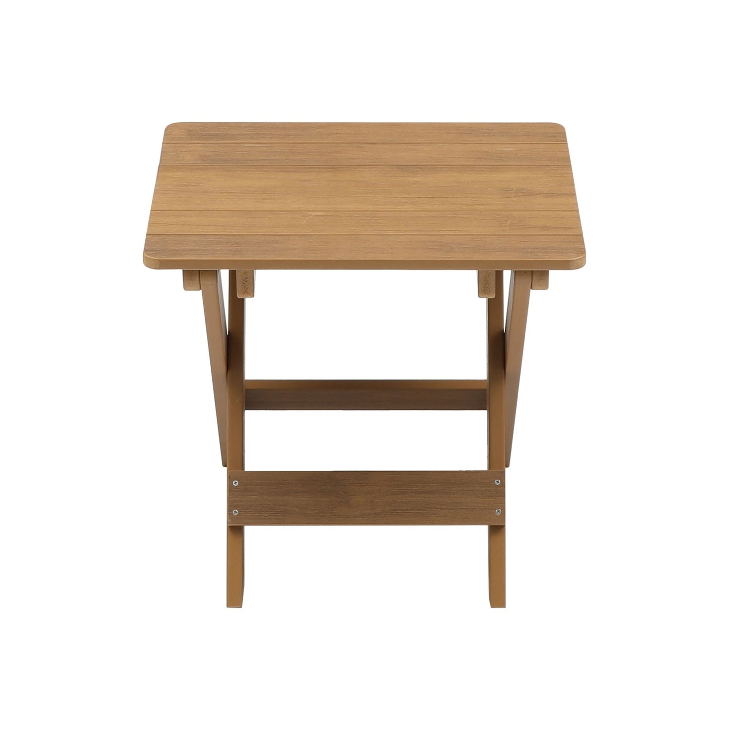 US Local HIPS Outdoor Bistro Set  Foldable Table & 2 Chairs, Rectangular Shape