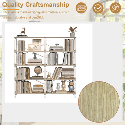 US Local 5-tier Retro Industrial Bookshelves