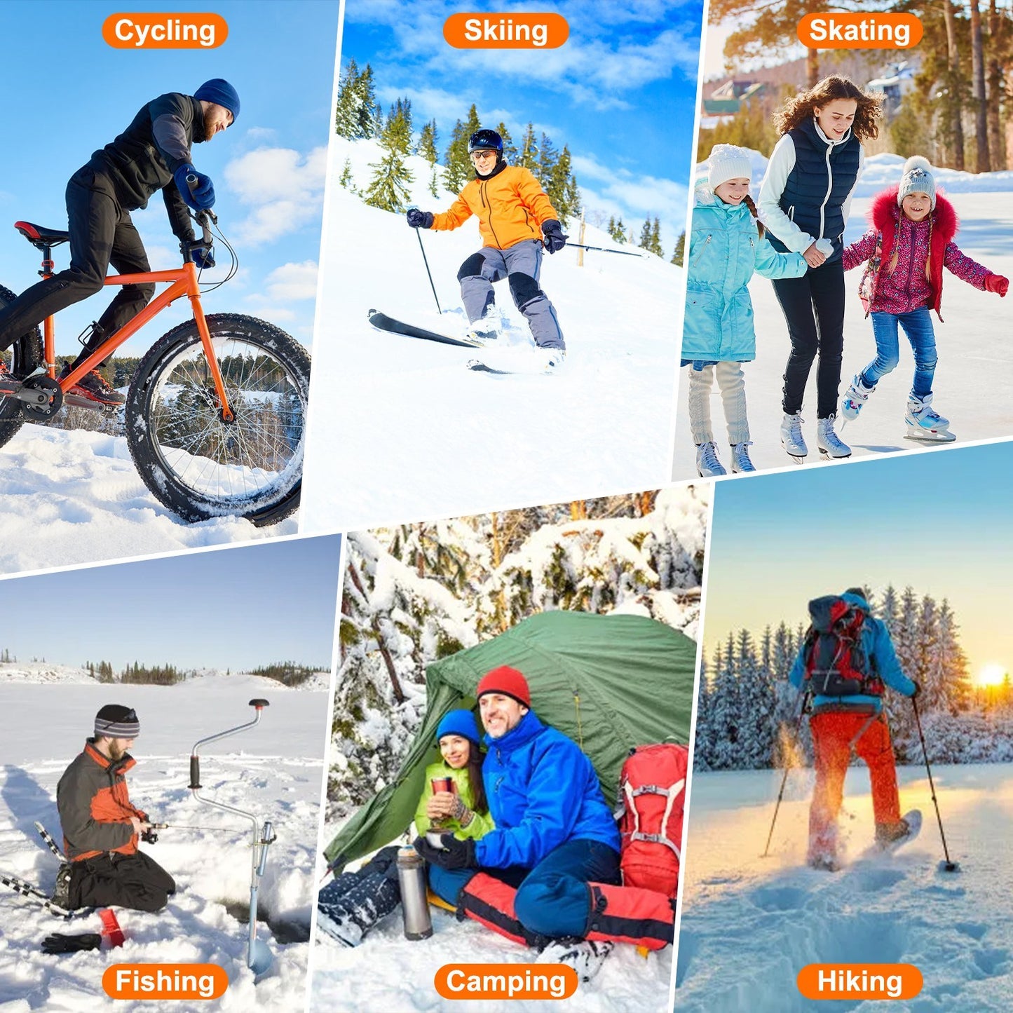 US Local 2 Types Options -- 1 Pair Of Heated Socks For Men Women Electric Heating Socks With APP Control 5000mAh Battery Rechargeable Thermal Socks Winter Warm Socks For Skiing Hiking Camping Hunting