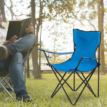 US Local 32x19x31in Blue Camping Chair