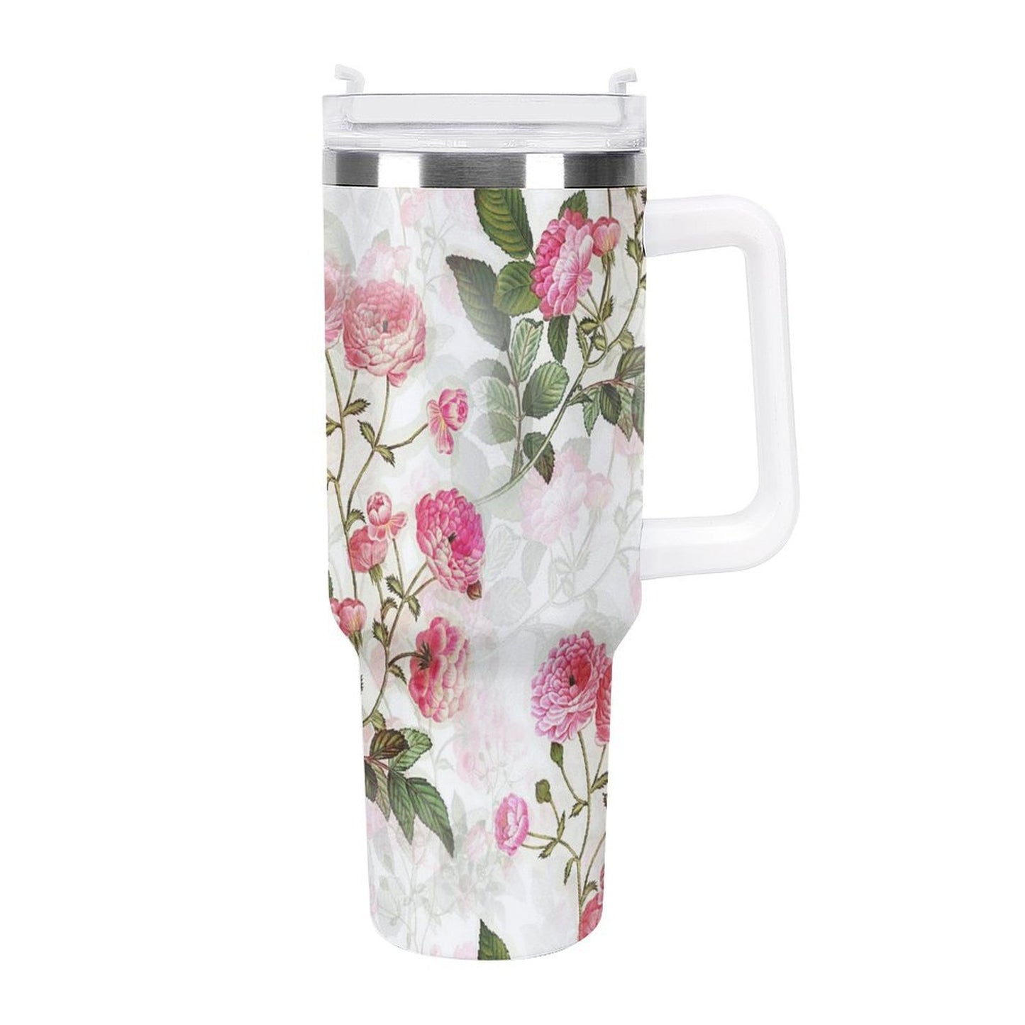 PHDT00123 POD US Local Tumbler 40 oz Large Capacity Car Cup Flowers
