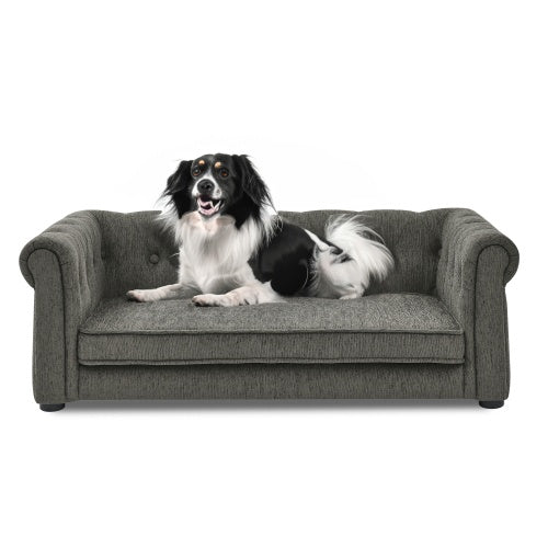 US Local Elegant Rectangular Pet Bed For Medium And Large Dogs
