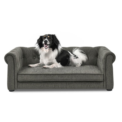 US Local Elegant Rectangular Pet Bed For Medium And Large Dogs
