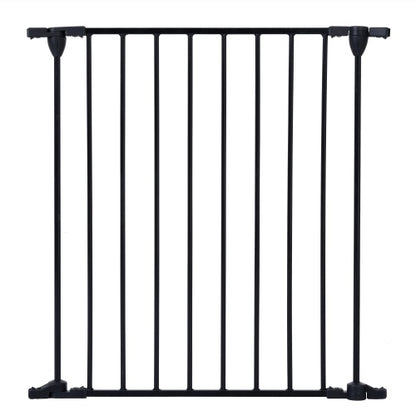 US Local 200 Adjustable Safety Gate 8 Panels Play Yard Metal Doorways Fireplace Fence Christmas Tree Fence Gate For House Stairs Gate Prohibited Area Fence