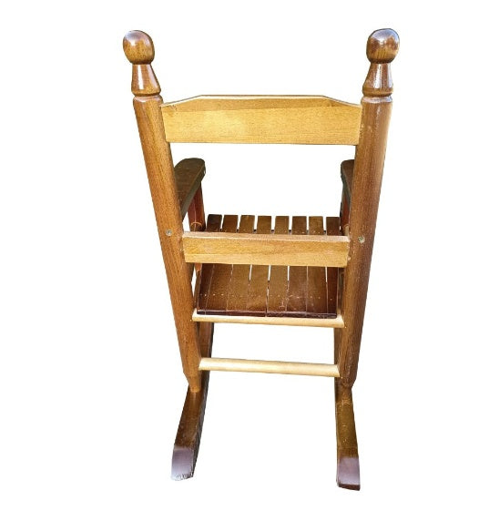 US Local Children's Rocking Oak Chairs