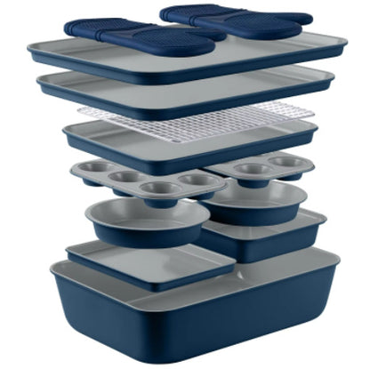 Household Oven Non-stick 10 Pieces Baking Utensils Suit