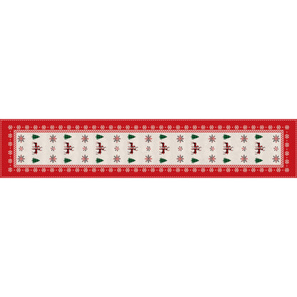 Christmas Table Runner Home Decoration Fabric