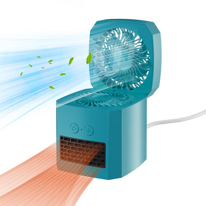 US Local Dual-function Cooling And Heating Fan For Home Comfort, Suitable For Room Cooling And Heating
