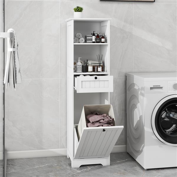 US Local Single Compartment Single Drawer Inclined Laundry Classification Cabinet