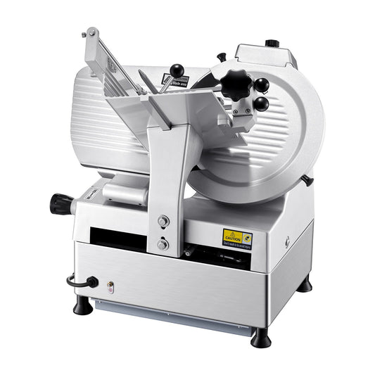 US Local Meat Slicer 550W 12" Electric Deli Food Slicer For Frozen Meat Bread Cheese