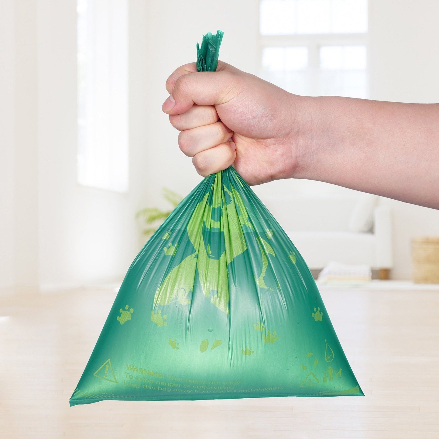 US Local Thick Dog Poop Waste Bags Refill Rolls 270PCS Lavender Scented Biodegradable