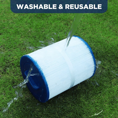 US Local 8 Pack PAS50SV-F2M Hot Tub Spa Filter Cartridge, Compatible With Unicel 6CH-502, Filbur FC-0311, Master Deluxe M60506, Magnum AR50, Baleen AK-90161, Excel Filters XLS-604 Artesian Spas Filter