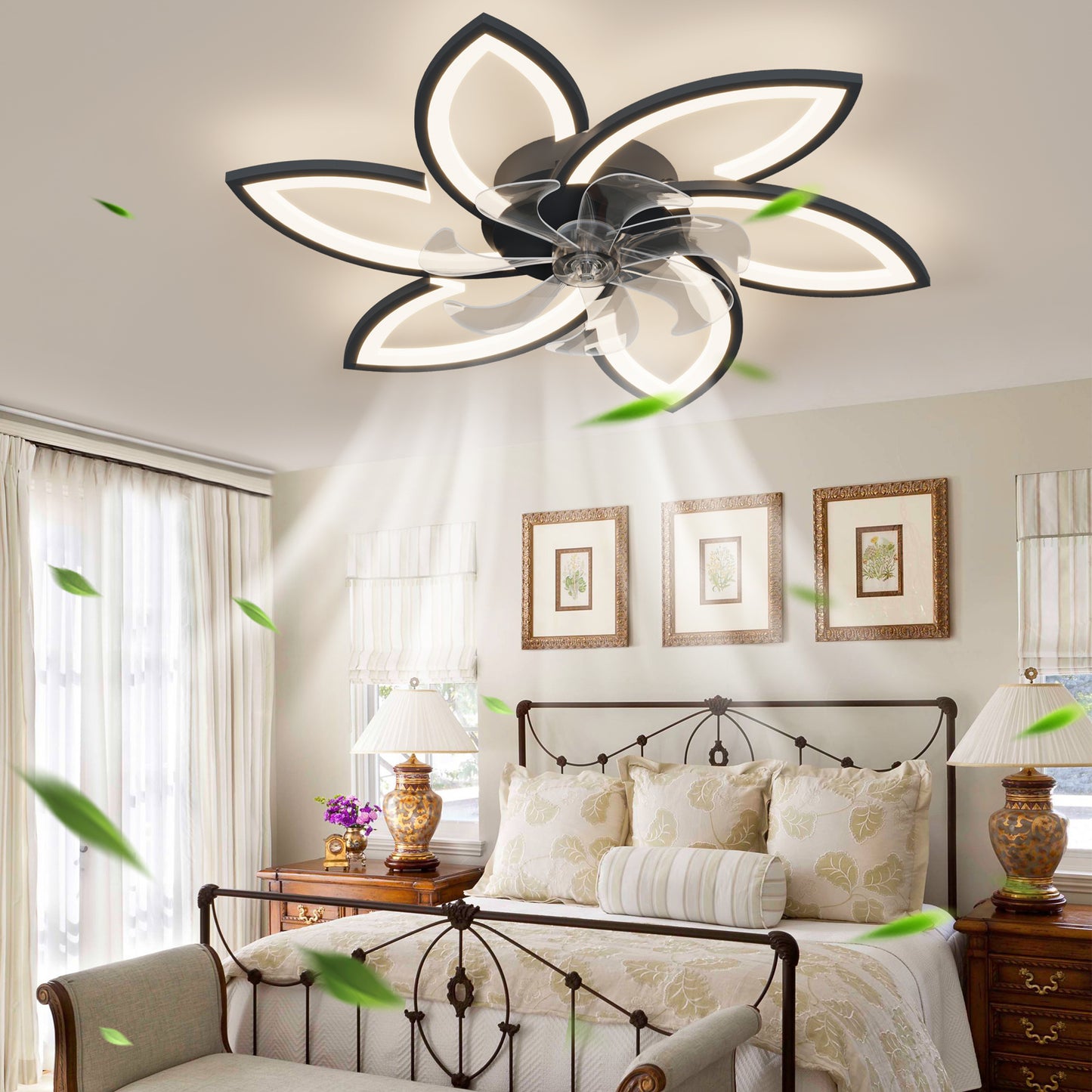 US Local Acrylic Ceiling Fan
