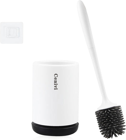 US Local Non-stick Hair Soft Plastic Brush Head Toilet