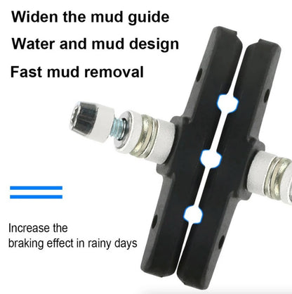 US Local 5 Pairs High Grade Cycling Bicycle Bike V Brake Pads 70mm Shoes Pads Black