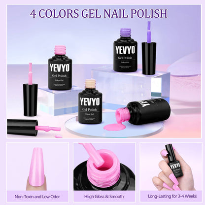US Local Acrylic Nail Kit W UV Light,w 24 Glitter Colors Acrylic Powder Monomer Liquid
