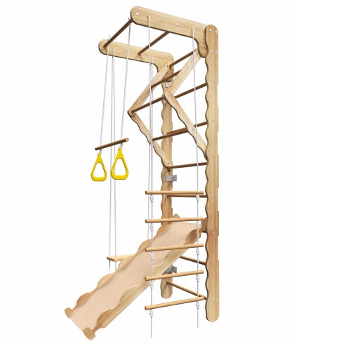 US Local Toddler Climbing Toys Indoor Kids Pikler Triangle Set Foldable Indoor Ladder Climbing Gym Climber
