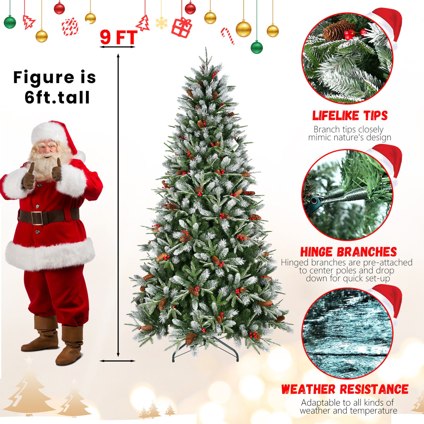 US Local PVC Christmas Tree, Christmas Decorations