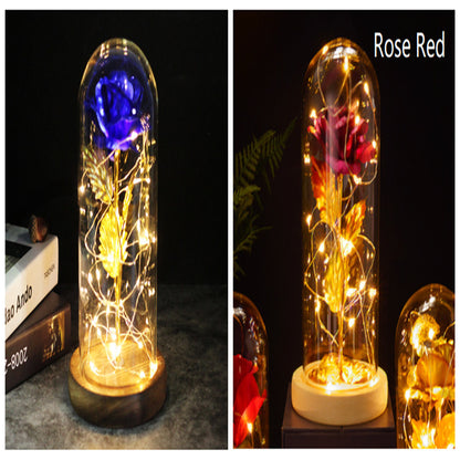 Little Prince Rose Glass Cover
