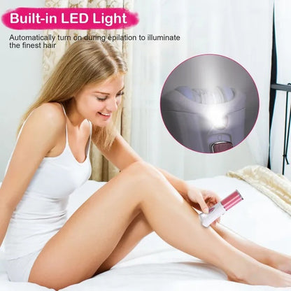 US Local Glide Epilator For Women Cordless Women Shaver Facial Body Hair Remover Razor