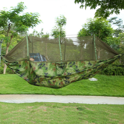 US Local Camping Hammock, Portable Double Hammock With Net