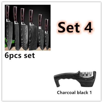 US Local Carpenter's Special Set 6-piece Set 8-piece Set Knife Chef Knife Kitchen Knife Cooking