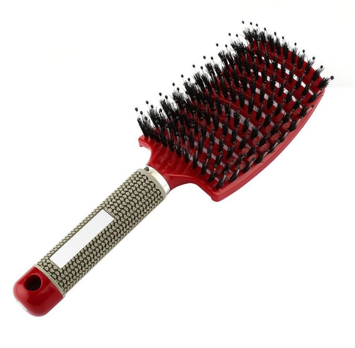 US Local Hairbrush Anti Klit Brushy Haarborstel Women Detangler Hair Brush Bristle Nylon Scalp Massage  Teaser Hair Brush Comb