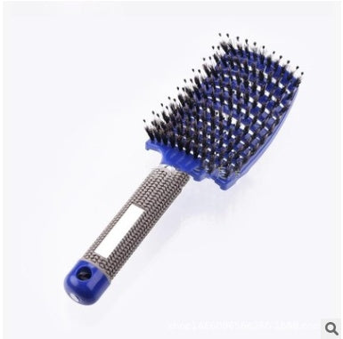 US Local Hairbrush Anti Klit Brushy Haarborstel Women Detangler Hair Brush Bristle Nylon Scalp Massage  Teaser Hair Brush Comb