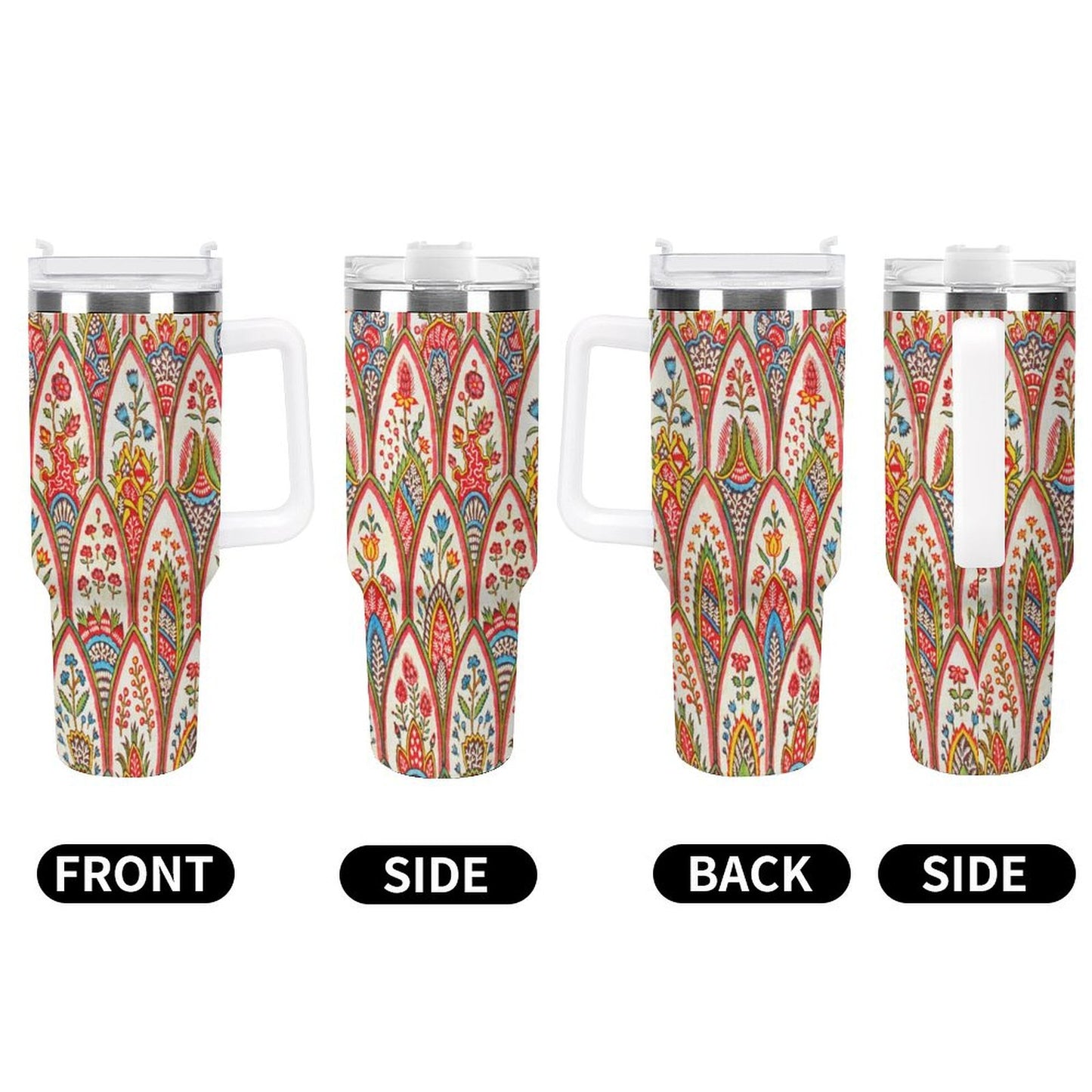 PHDT00521 POD US Local Tumbler 40oz Large Capacity Car Cup Vintage