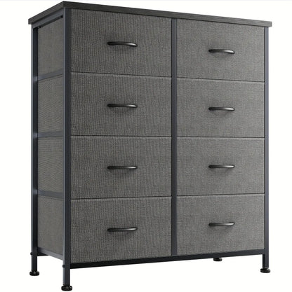 US Local Dresser For Bedroom With 8 Drawers Tall Dresser