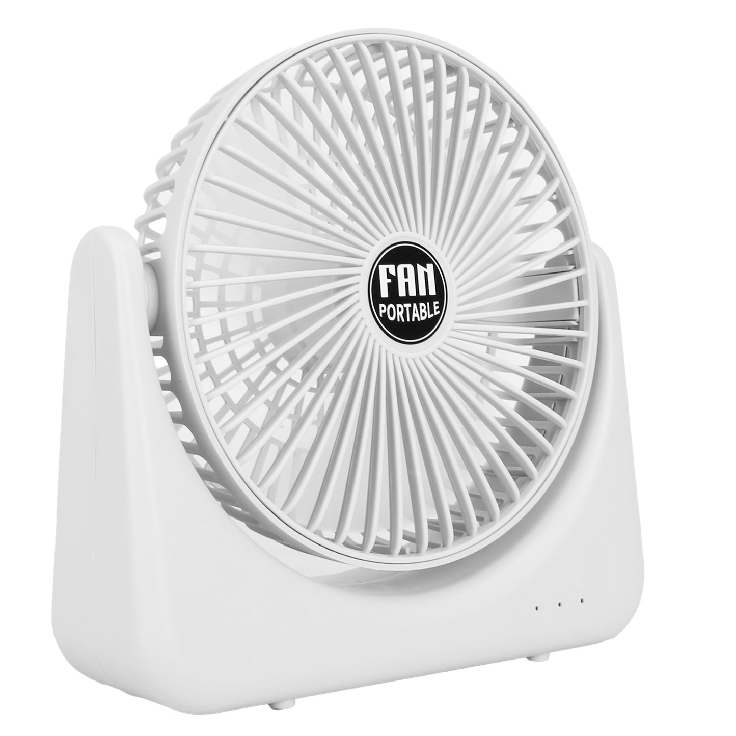US Local 6.5in Desk Fan USB Powered 2 Speeds Table Cooling Fan Tilt Quiet Desktop Fan For Bedroom Office