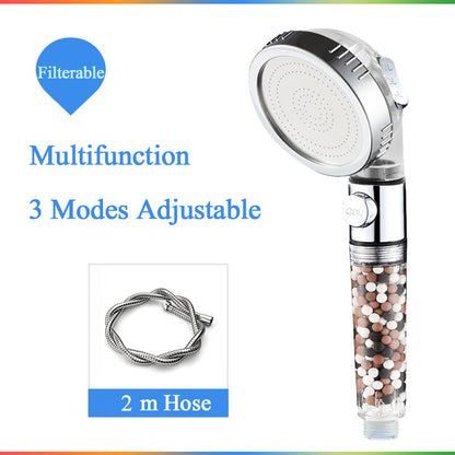 US Local Household Negative Ion Pressurized Shower Head