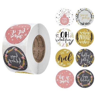 Roll sticker Christmas decoration gift