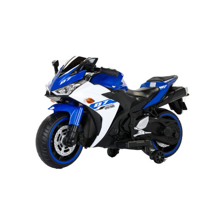 US Local Electric Motorcycle 12V Kids Toys MotorcycleKids Electric Carelectric Ride On Toys For 3 4 5 6 Years Boys Girls With Training Wheelsmanual ThrottleDrive By Hand Ighting Wheels