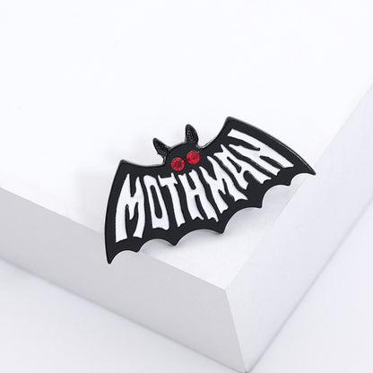 Halloween Series Alloy Badge MothMan