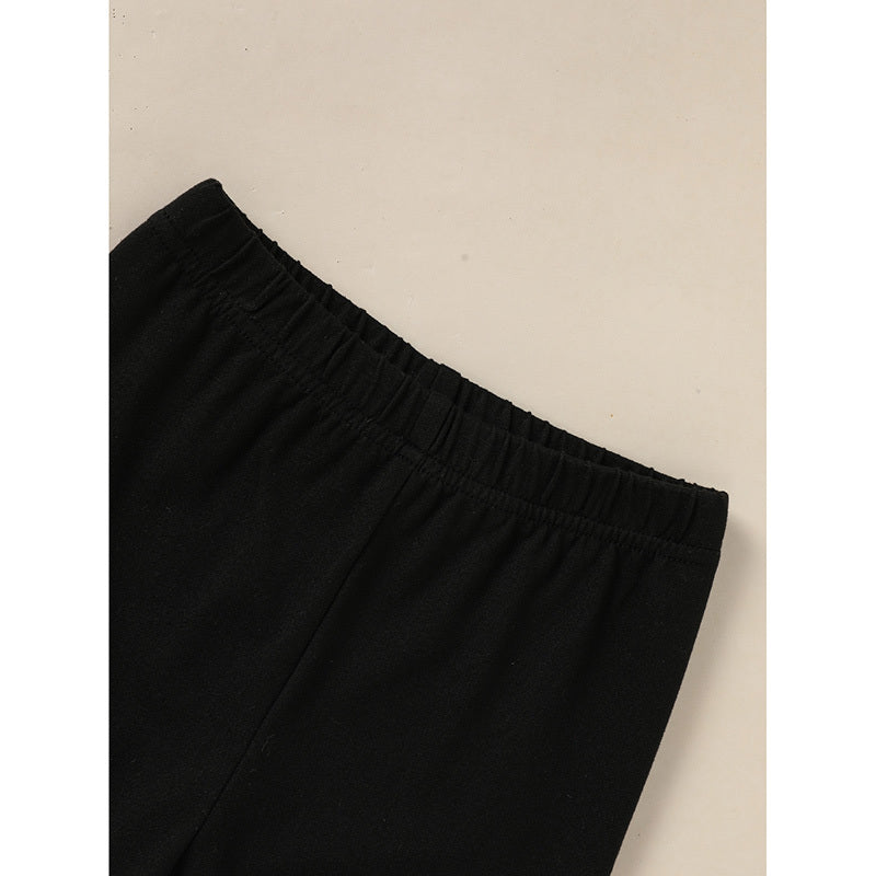 US Local Kid's 'Grandma And Granddaughter' Letter & Heart Print Long Sleeve Top & Pants Set, 2 Sets Comfy Loungewear Outfit