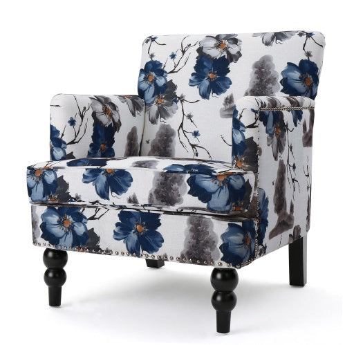 US Local HARRISON TUFTED CLUB CHAIR