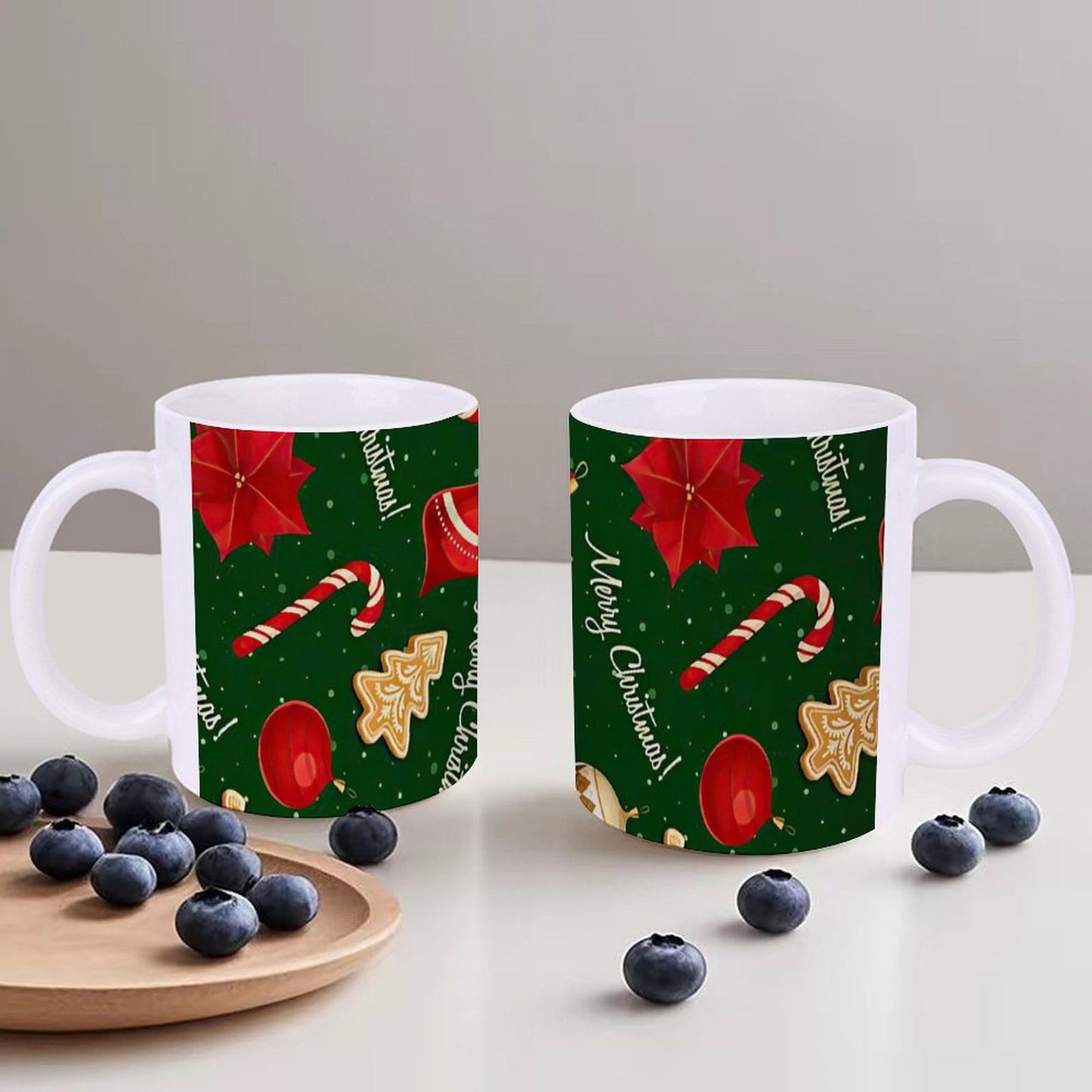 POD US Local White mug with full print, Christmas 0095