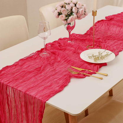 Voile Champray Table Runner Party Decoration Table Runner